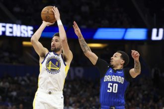 NBA: Golden State Warriors at Orlando Magic